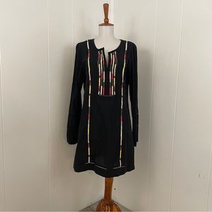 Prana Embroidered‎ Long Sleeve Organic Cotton Tunic